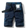 S97bde57bc6bd489f96fc879007aa5293Y.webp Short cargo camouflage été homme, short de plage multipoches en coton, short de jogging décontracté printemps, homme