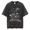T-shirts délavés à l'effigie de l'album « Toxicity » de System of a Down, style rock, oversize, vintage, alternatif, metal.