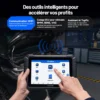 S9cafbe996caa4e678fe083d0d4973a77J-1.webp TOPDON One Lite 10" Outil de diagnostic automobile Scanner OBD2 Tous systèmes CAN FD/DOIP Codage ECU Test actif 50 Réinitialisation du codage ECU J2534
