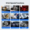Scanner OBD2 FOXWELL NT716 (2026) : outil de diagnostic moteur et ABS/SRS avec 9 réinitialisations et contrôle bidirectionnel.