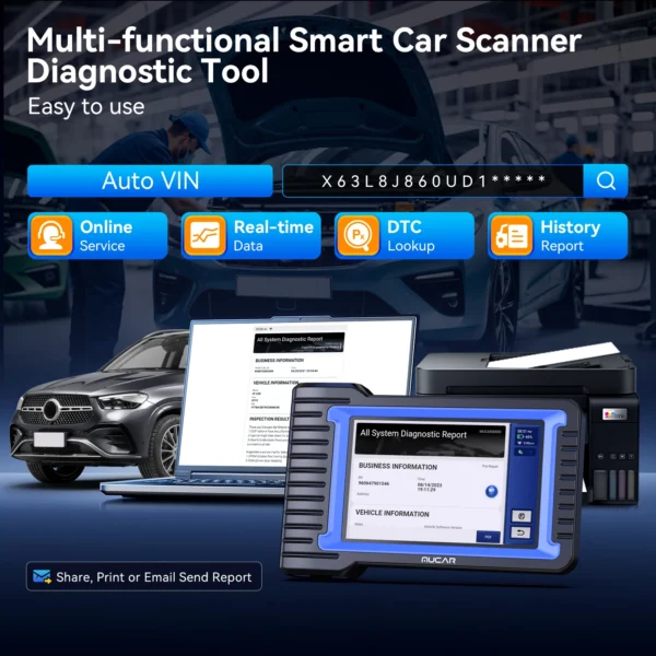 Saa27861db72744e29e3b0705aff1803av.webp MUCAR VO7/VO7S Outil de diagnostic automobile OBD2 : système complet, réinitialisation 28 fois, codage ECU bidirectionnel, CANFD, mises à jour gratuites à vie