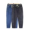 Jeans streetwear femme printemps-automne 2025 - Nouveau pantalon Harun taille haute élastique avec poches - Jean décontracté.