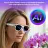 Lenovo 8KHD AI Camera Translation Glasses 1200MP Photochromic Smart Glasses Bluetooth Calling Photo Video ChatGPT Music for  Men