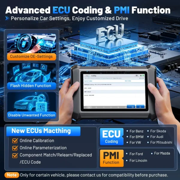 Outil D7S V2.0 D7 OBD2 Scanner Automotivo Outil de diagnostic automobile OBD 2 Scanner bidirectionnel Codage ECU CAN FD DOIP FCA 39 Réinitialisation