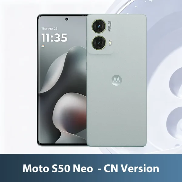 Sbbe560d5f961425180dd9a0bccc125305.webp Smartphone - ROM globale MOTOROLA Moto S50 Neo 5G Téléphone 120 Hz Smartphone 5000 mAh 6,7 pouces 50 MP Snapdragon 256 Go/512 Go Android Téléphone portable Version CN Motorola g85