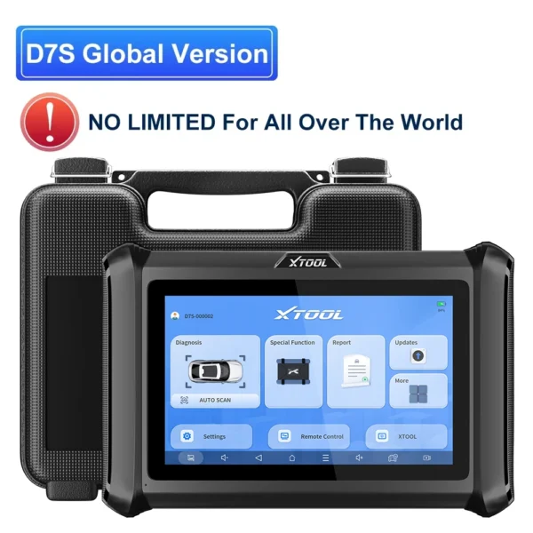 Outil D7S V2.0 D7 OBD2 Scanner Automotivo Outil de diagnostic automobile OBD 2 Scanner bidirectionnel Codage ECU CAN FD DOIP FCA 39 Réinitialisation