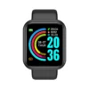 Montre connectée sport pour femme et homme, avec lecteur de musique intégré, suivi d'activité, podomètre et réveil (Y68 D20).