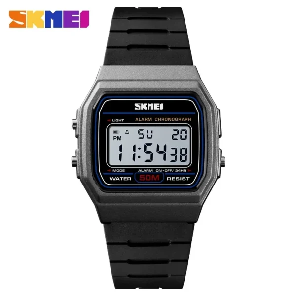 Montre numérique de sport étanche SKMEI pour femme, couple, fille, date, semaine, montre-bracelet pour femme 2042, Relogio Feminino 1412