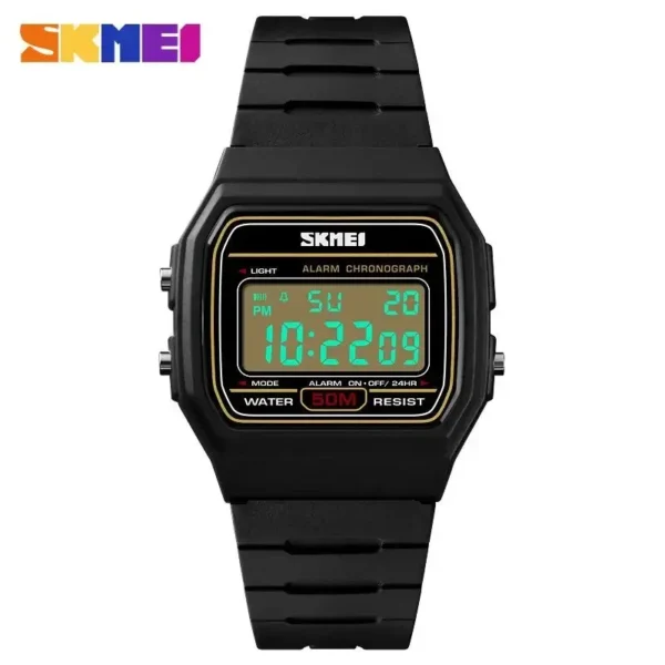 Montre numérique de sport étanche SKMEI pour femme, couple, fille, date, semaine, montre-bracelet pour femme 2042, Relogio Feminino 1412