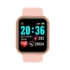 Montre connectée sport pour femme et homme, avec lecteur de musique intégré, suivi d'activité, podomètre et réveil (Y68 D20).