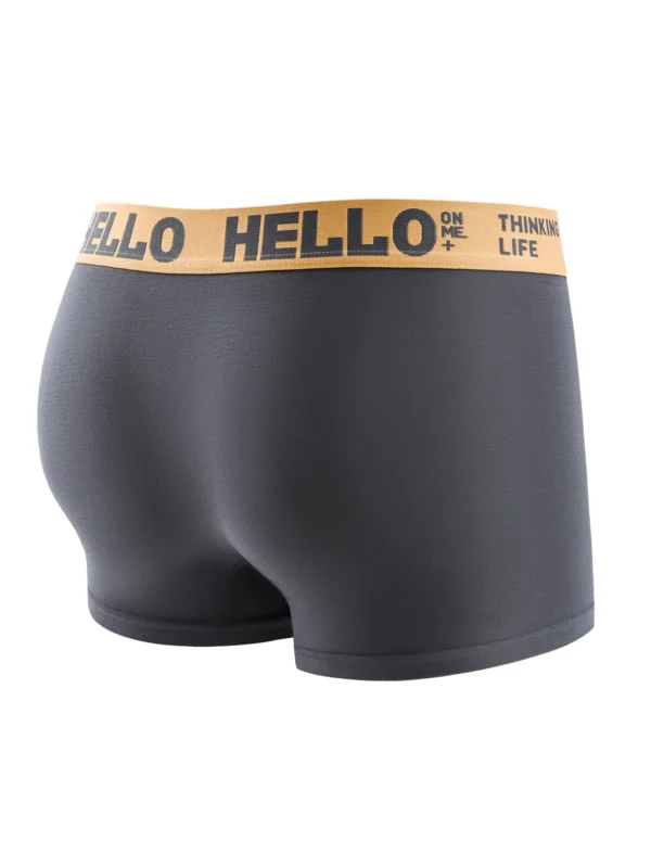 Lot de 10 sous-vêtements pour hommes (couleurs aléatoires), boxers unis tendance et très populaires, doux et antibactériens pour la peau.