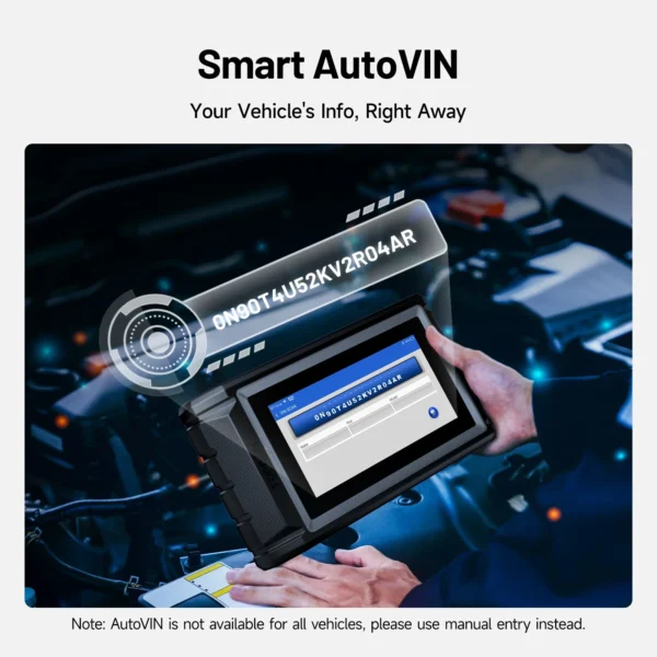 Outil de diagnostic OBD2 MUCAR VO6, scanner OBD2 CAN FD pour diagnostic de tous les systèmes automobiles, 28 réinitialisations, mise à jour gratuite à vie