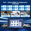 MUCAR VO7S/VO7 Outils de diagnostic automobile Diagnostic complet du système 28 Réinitialisation du calculateur et codage OBD2 bidirectionnel Scanner automobile Mise à jour gratuite