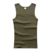 Hot Sale Summer Male clothes Women Basic Elastic tank top Pure Cotton Sleeveless Men's t-shirt Bodybuilding Fitness T-shirt