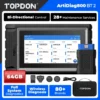 Outil de diagnostic OBD2 MUCAR VO6, scanner OBD2 CAN FD pour diagnostic de tous les systèmes automobiles, 28 réinitialisations, mise à jour gratuite à vie