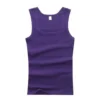 Hot Sale Summer Male clothes Women Basic Elastic tank top Pure Cotton Sleeveless Men's t-shirt Bodybuilding Fitness T-shirt