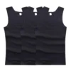 Hot Men's Tank Tops Fitness Vest Basic Elastic Sleeveless T-shirt Cotton Bodybuilding Man Clothing 3pcs/set Gym Clothing Man