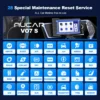MUCAR VO7S/VO7 Outils de diagnostic automobile Diagnostic complet du système 28 Réinitialisation du calculateur et codage OBD2 bidirectionnel Scanner automobile Mise à jour gratuite