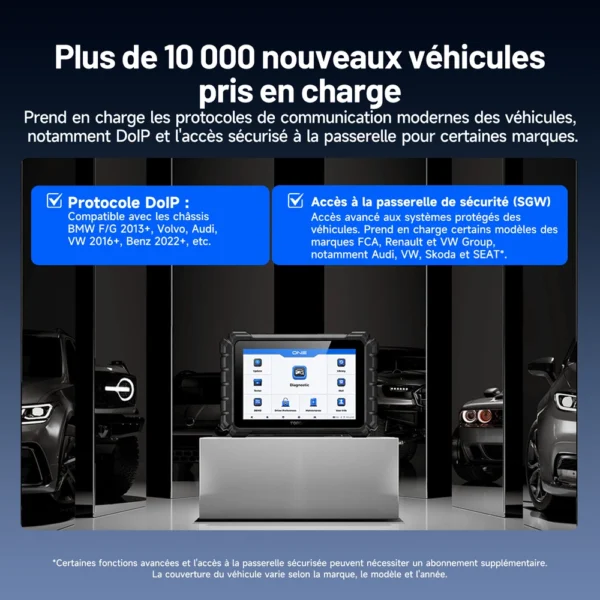 Sf86add73f75c46e6afbdeb901d83ef2bu.webp TOPDON ONE LITE Scanner OBD2 automobile - Outil de diagnostic complet des systèmes automobiles - 50 réinitialisations - CANFD - DOIP - Codage ECU - Test actif - FCA - SGW - VAG