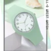 Montre Forrader avec bracelet en silicone pour femmes et filles, grand cadran, étanche, sportive, tendance, décontractée, simple, mouvement à quartz.