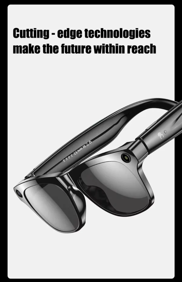 Lenovo 8KHD AI Camera Translation Glasses 1200MP Photochromic Smart Glasses Bluetooth Calling Photo Video ChatGPT Music for  Men