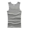 Hot Sale Summer Male clothes Women Basic Elastic tank top Pure Cotton Sleeveless Men's t-shirt Bodybuilding Fitness T-shirt