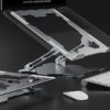 Support réglable pour ordinateur portable.