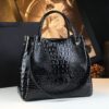 b122a9eb-4bcf-4b21-80e0-1dd7f0608df2.jpg Stylish Textured And Colorful Crocodile-Print Womens Shoulder Bag