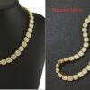 Full-Blown Diamond Ice Sugar Chain Necklace