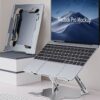 Support réglable pour ordinateur portable.