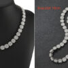 Full-Blown Diamond Ice Sugar Chain Necklace