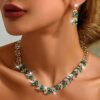 Women's Earrings And Necklace Two-Piece Set