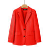 New Womens Casual Chic Plaid Coat