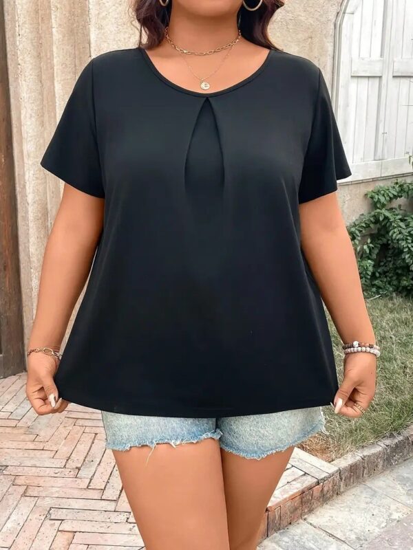 d2e9e227-2f35-46d0-a537-36fc6ede757e.jpg Patchwork Fashionable Lace-trimmed T-shirt Womens Clothing