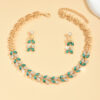 Women's Earrings And Necklace Two-Piece Set