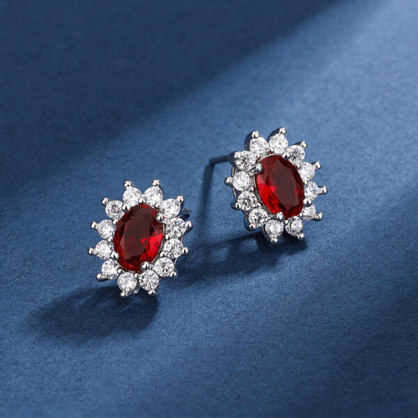 Necklace Set Ring Earrings And Pendant For Women