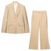 Two-piece Pants Set Casual Design Polyester
