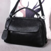 Sac bandoulière vintage en cuir de vachette pleine fleur souple