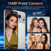 Téléphone portable Ai 17 Pro Max, smartphone Android 5G, écran HD 7,3 pouces, double SIM, batterie 7800 mAh + 2 To, double SIM, débloqué, appareil photo 16+48 MP, version internationale.