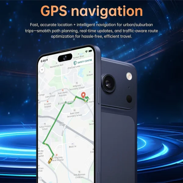 Téléphone portable Ai 17 Pro Max, smartphone Android 5G, écran HD 7,3 pouces, double SIM, batterie 7800 mAh + 2 To, double SIM, débloqué, appareil photo 16+48 MP, version internationale.