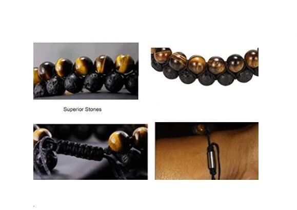 1150684449771.jpg Tiger's Eye & Lava Stone Bracelet