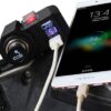 Motorcycle USB Waterproof Car Charger Cigarette Lighter Voltmeter