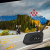 800m All Five Motorcycle Helmet Bluetooth Intercom V6pro Single Pack