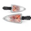 1 paire de clignotants 12 V pour Tiger/Aprilia avec cabochons transparents