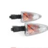 1 paire de clignotants 12 V pour Tiger/Aprilia avec cabochons transparents
