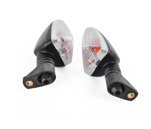 1 paire de clignotants 12 V pour Tiger/Aprilia avec cabochons transparents