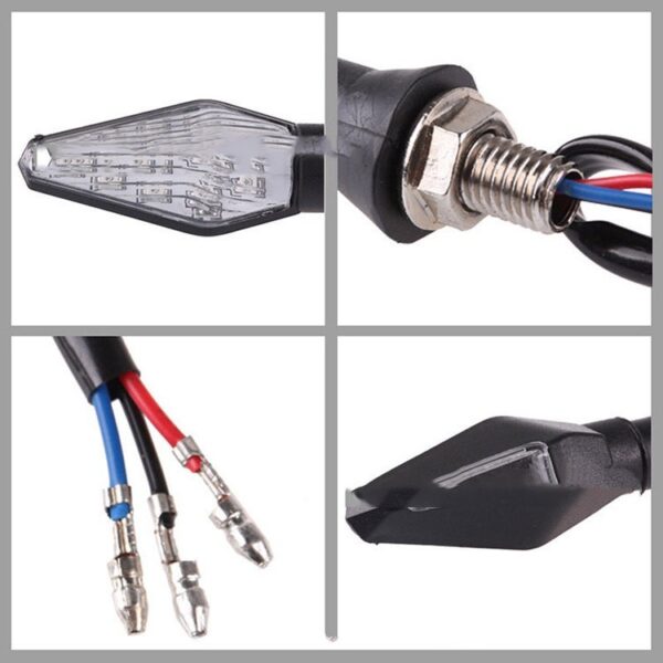 1724691893826228224.jpg Motorcycle Modified Turn Signal Double-sided Light Two-side Luminous