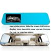 White glass white mirror new driving recorder