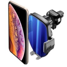 Chargeur sans fil pour voiture 10 W (charge rapide Qi) avec détection infrarouge et motif « Magic Array » – Chargeur sans fil multifonction pour smartphone