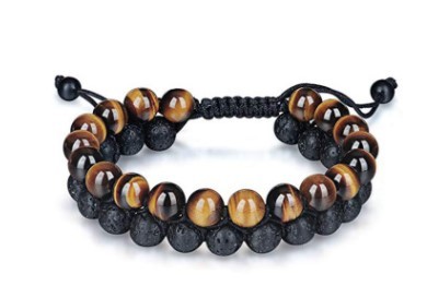 2920339608002.jpg Tiger's Eye & Lava Stone Bracelet